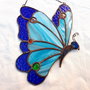 Fluture vitraliu suncatcher