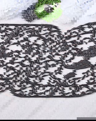 Covor pentru picioare cu motive florale