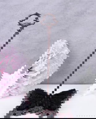 Stativ din metal pentru curatat pantofii