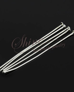 Ace cu cap argintii, 5cm (50 bucati)