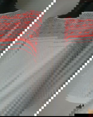 ESPRIT BLUZA BUMBAC BRODERIE