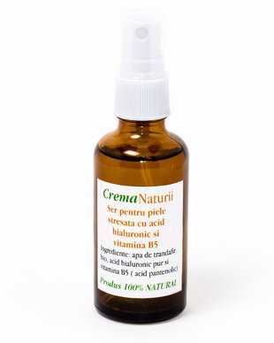 Ser antirid cu efect instant cu acid hialuronic pur si provitamina B5