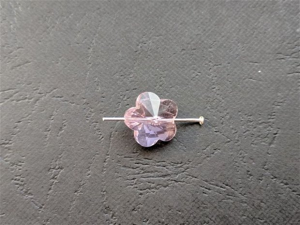 LMS1401- floare sticla roz
