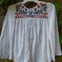 Bluza boho hippy brodata