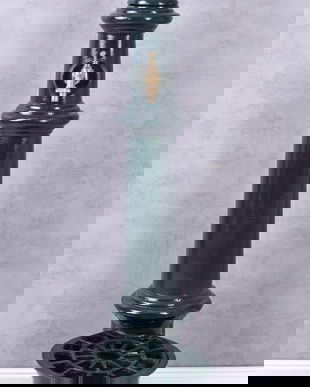 Cismea verde din fier forjat pentru gradina