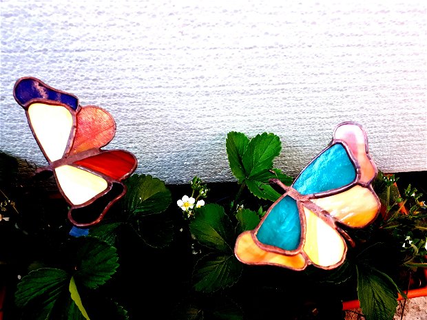 Fluture vitraliu
