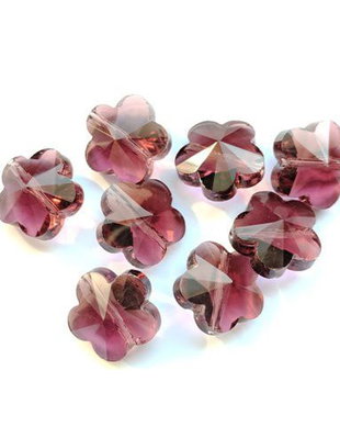 LMS1403- floare sticla mov