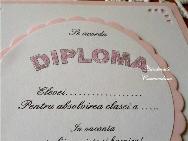 Diploma fetita
