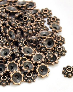 Capac margea cupru antichizat, 8mm