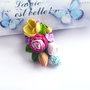 Inel supradimensionat cu howlite