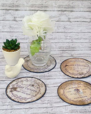 Suporturi pt.pahare/set biscuiti pt pahare/coasters