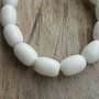Agate albe, 14x10 mm
