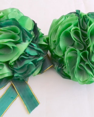 pom-pom verde