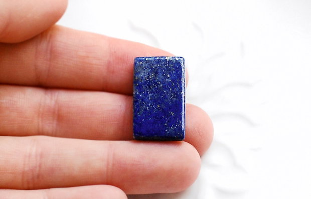 Cabochon Lapis Lazuli lamela plata- pentru monturi -L12