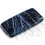 Pandant agat dragon veins negru-alb