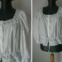 BLUZA BUMBAC DANTELA