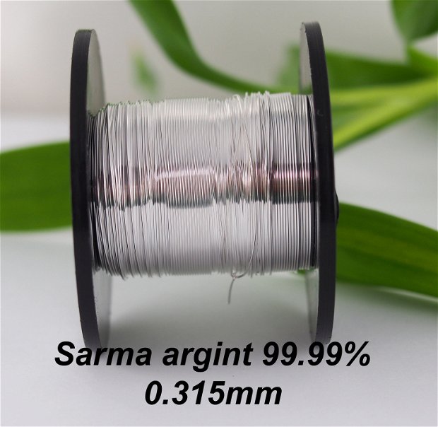 Sarma argint 99.99%, grosime 0.315mm (0.5)