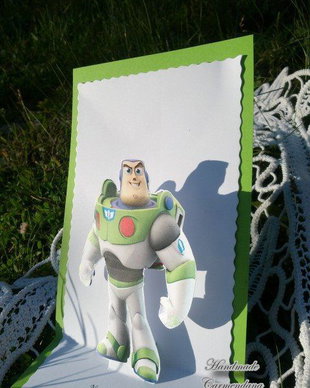 Invitatii 3D baby Toy Story