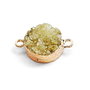 Agata  druzy  - cu  margini electroplacate aur