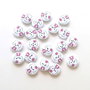 Nasturi din lemn. Nasturi rotunzi. Nasturi Hello Kitty