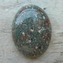 Cabochon rhyolit, 40x30 mm