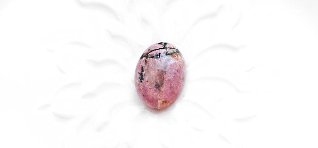 Cabochon rodonit  -  natural - L29