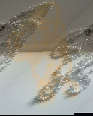 Colier perle naturale