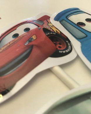 Props-uri pentru candy bar  Cars