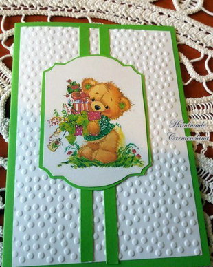 Felicitare handmade
