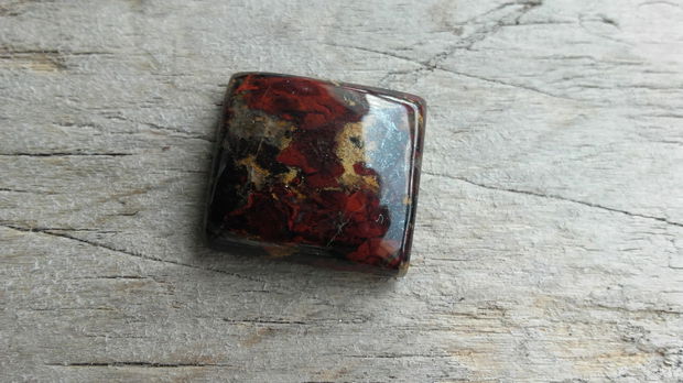 Cabochon jasp, 18x16 mm