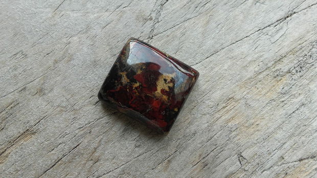 Cabochon jasp, 18x16 mm