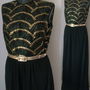 Rochie seara jerse si lame