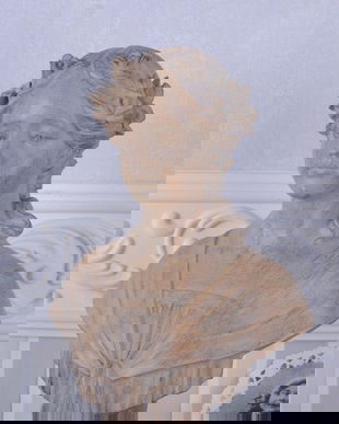 Bust de femeie din rasini speciale