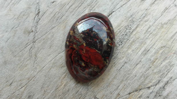 Cabochon jasp, 30x20 mm