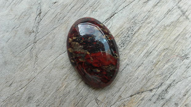 Cabochon jasp, 30x20 mm