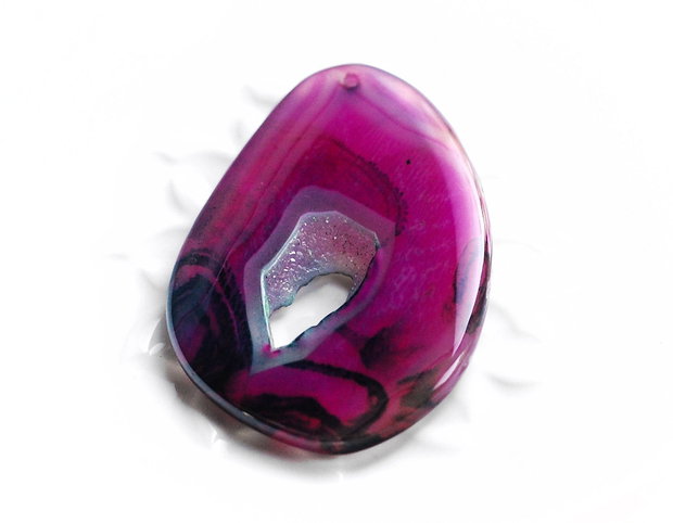 Pandant  agat  druzy