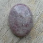 Cabochon lepidolit, 40x30 mm