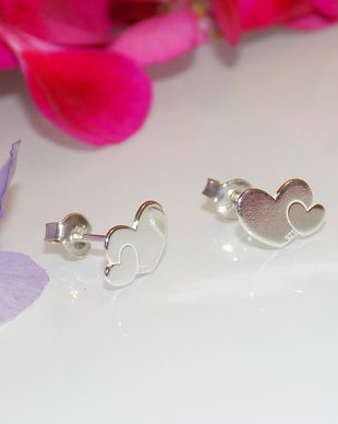 Cercei"Two hearts"-vanduti