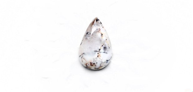 Cabochon  opal dendritic - L40