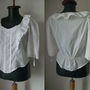 Bluza bumbac cu volanas