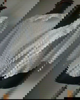 Bluza bumbac cu volanas