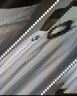 Fusta vaporoasa panza topita