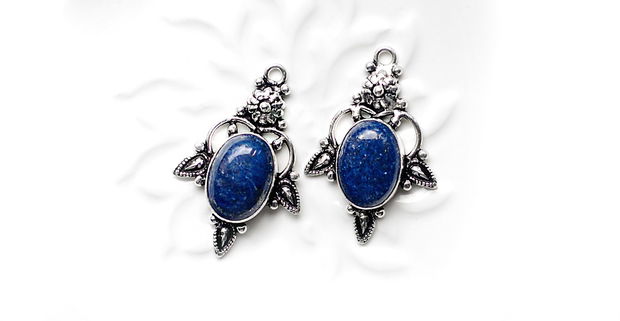 Set 2 pandante lapis lazuli