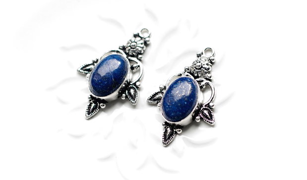 Set 2 pandante lapis lazuli