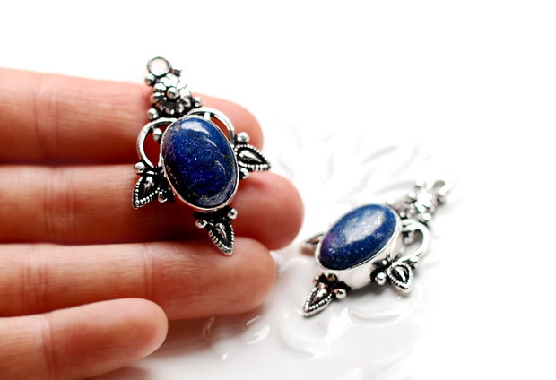Set 2 pandante lapis lazuli