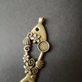 PANDANTIV PESTE - BRONZ - 61 X 25 MM