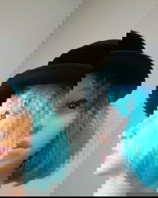 Palarie fetru lana si catifea