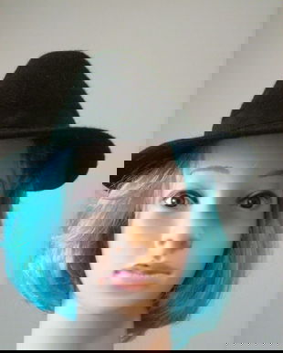 Palarie chic fetru lana