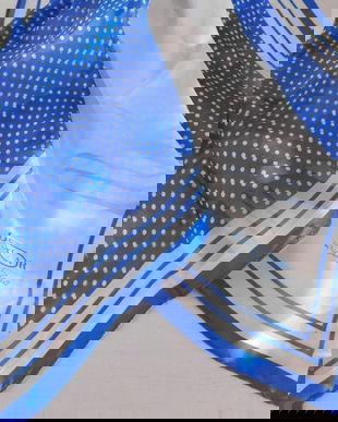 OSCAR DE LA RENTA , ESARFA  ORIGINALA MATASE NATURALA