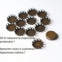 Suport cabochon din bronz antic